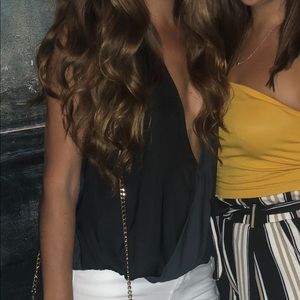 Two tone colored tank